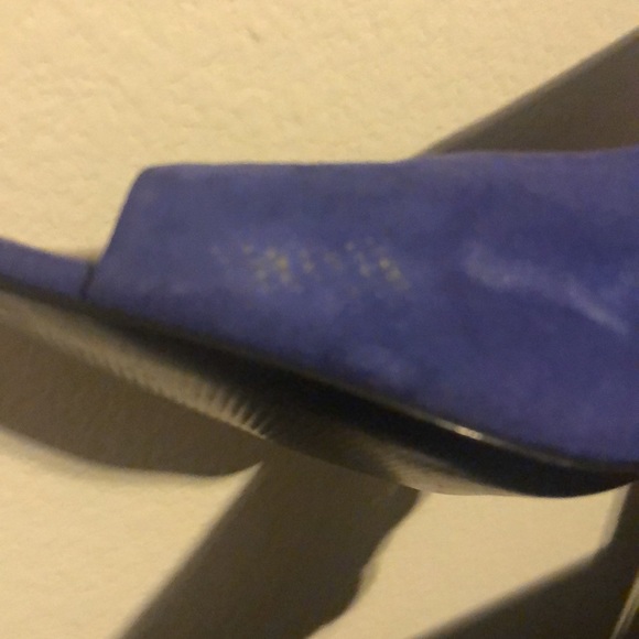 BCBG Girls Purple Peep Toe Heels - Picture 7 of 7